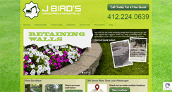 Desktop Screenshot of jbirdslandscapingllc.com